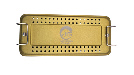 Caixa colorida amarela 18 x 8 x 6