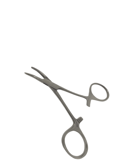 Pinça mosquito Curva 10 cm