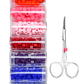 Anel de silicone p/ identificação 50 unidades