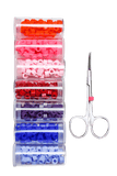 Anel de silicone p/ identificação 50 unidades