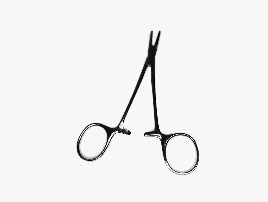 Porta agulha derf 12 cm em aço inox
