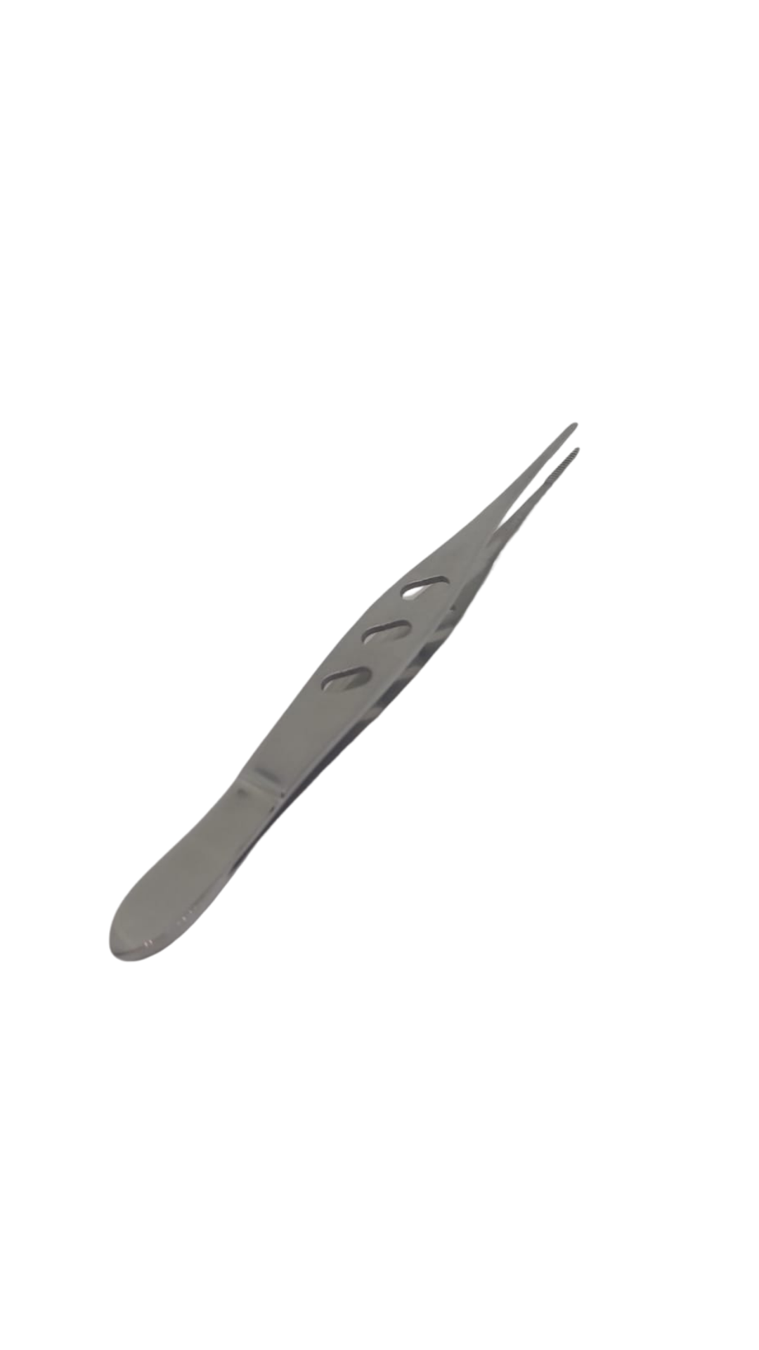 Pinça conjuntiva serrilhada reta