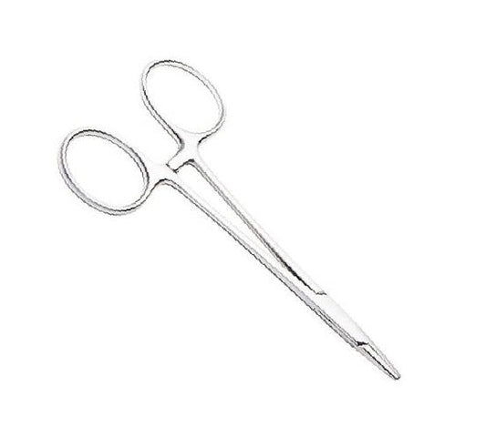 Porta Agulha Derf 12 cm Aço Inox