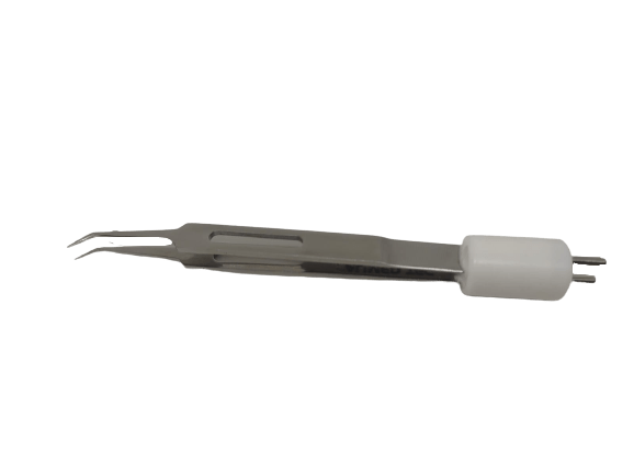 Pinça bipolar angulada modelo mcpherson