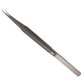 Pinça para microcirurgia curva 14 cm