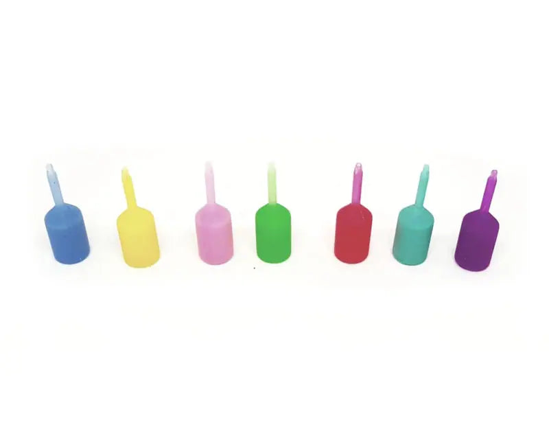 Luva de silicone para I/A colorida (unidade)
