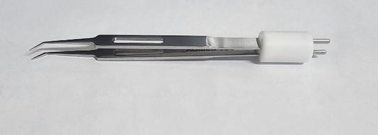 Pinça bipolar angulada