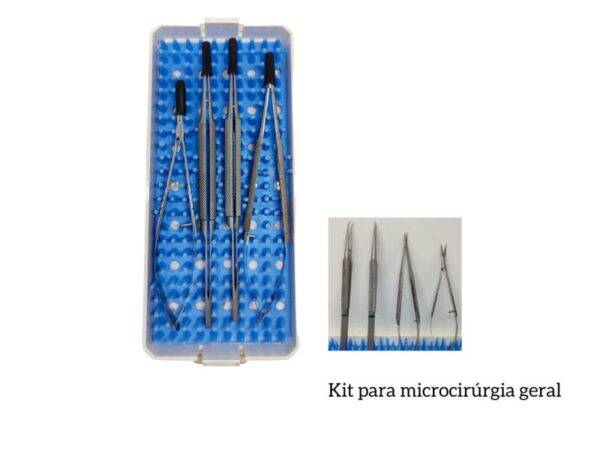Kit para Microcirúrgia Geral